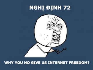 "Y U NO Guy" meme image captioned "Why you no give us Internet freedom?"
