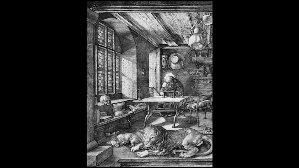 Albrecht Dürer, "Saint Jerome in His Study"