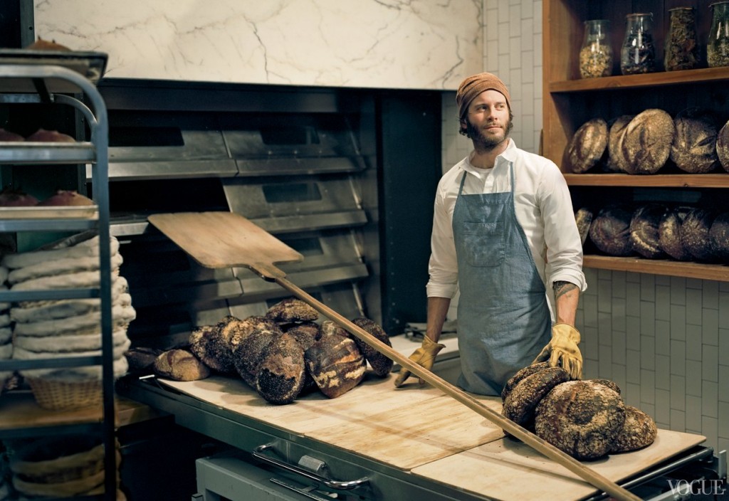 Photo: Vogue, "Rising Star: Chad Robertson of San Francisco’s Tartine Bakery & Cafe" 