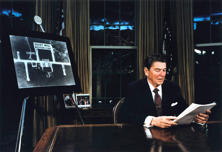 President Reagan Addresses the Nation from the Oval Office on National Security