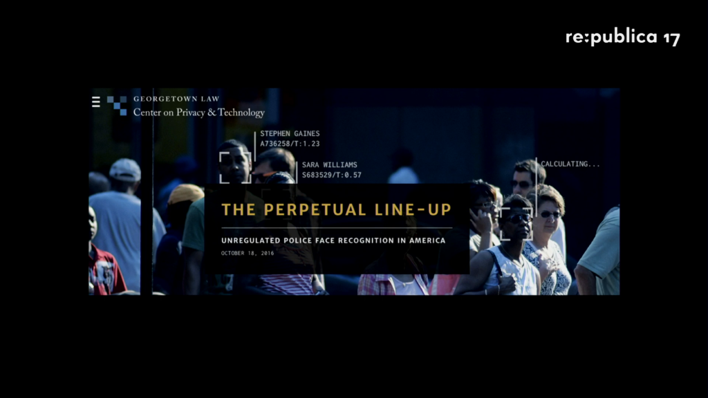 Screenshot of the Perpetual Line Up web site