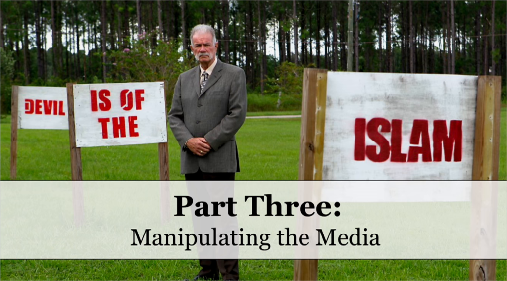 Part Three: Manipulating the Media