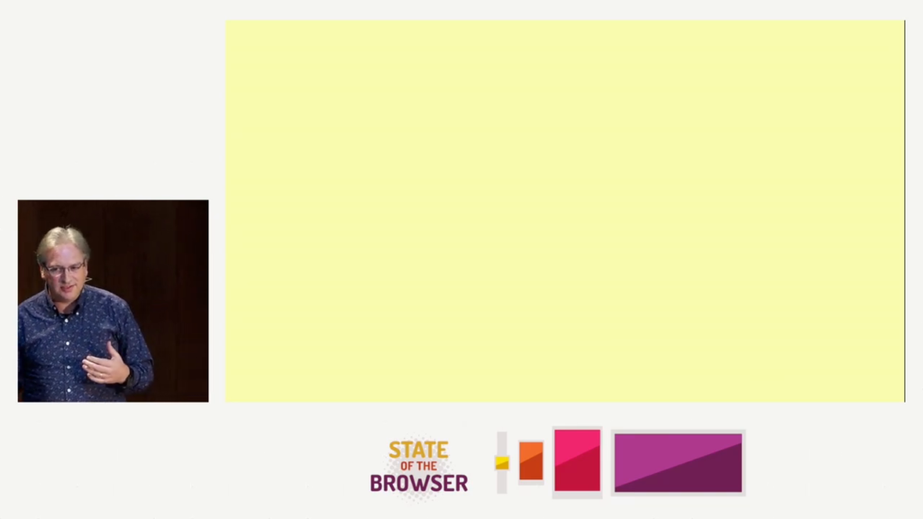 An empty yellow screen.
