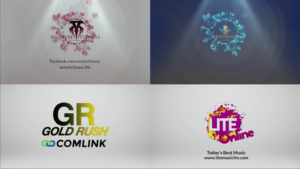 Animations of various logos, showing great similarities across various projects.