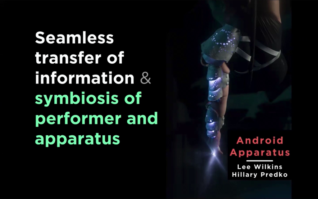 Seamless transfer of information & symbiosis of performer and apparatus